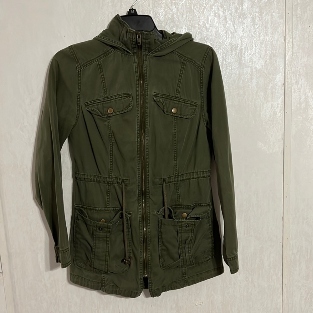 Army green jacket